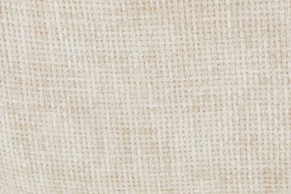 Drehbarer Stuhl PAPILLON champagner beige Chenille Cremona Eiche Massivholz