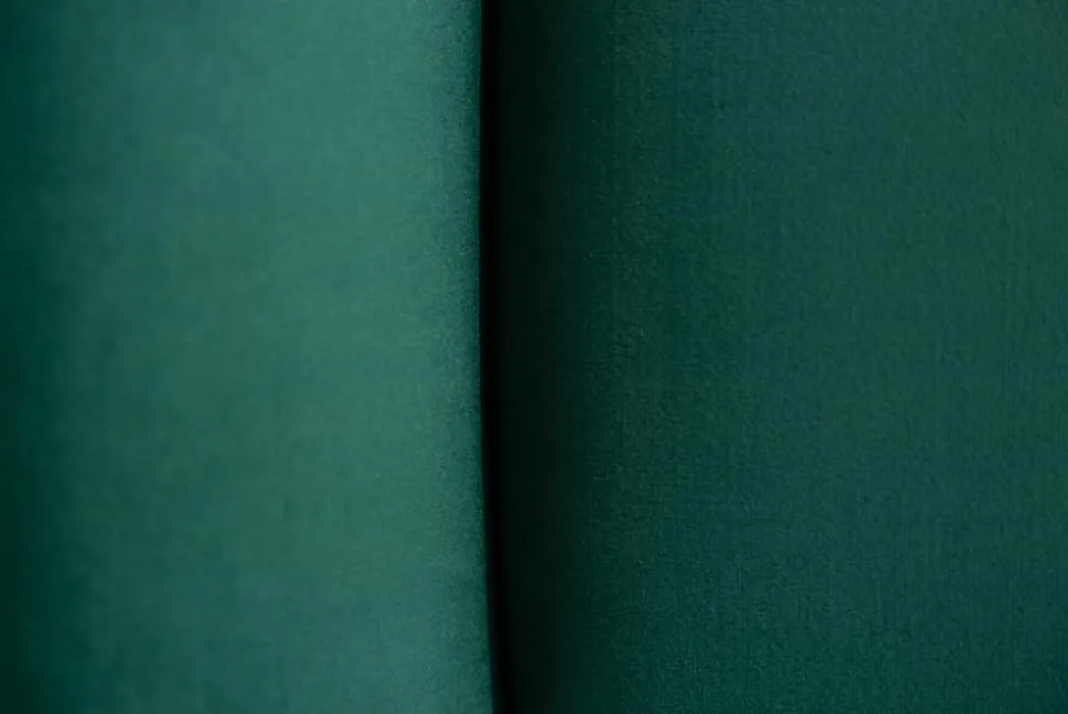 Elegante Sitzbank SCARLETT 90cm smaragdgrün Samt mit Armlehnen