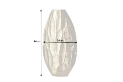 Elegante Vase ORGANIC ORIENT 44cm gold Hammerschlag Design