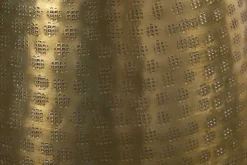 Elegante Vase ORIENT 50cm gold im Grid Hammerschlag Design