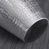 Elegante Vase ORIENTAL 50cm silber im Wild Hammerschlag Design
