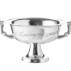 Eleganter Design Sektkühler CHAMPAGNE 40cm silber poliert Flaschenkühler
