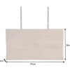 2er Set Ansteckplatten WILD OAK 50cm natur Wildeiche geölt Massivholz Esstisch Verlängerung Baumkante