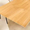 2er Set Ansteckplatten WILD OAK 50cm natur Wildeiche Verlängerung Schweizer Kante