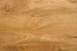 2er Set Couchtische GATSBY 100cm braun Mangoholz organische Form Beistelltisch