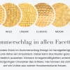 2er Set Deko Schalen ORIENT 45cm gold Hammerschlag Design mit Patina