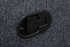 Exklusiver 2er Kinosessel HOLLYWOOD dunkelgrau Fernsehsessel mit Liegefunktion