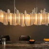 Extravagante Hängeleuchte ROYAL 120cm silber Hängelampe