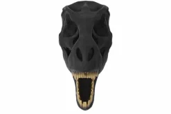 Extravagante Wanddekoration T-REX 40cm schwarz handmade Dinosaurier-Kopf