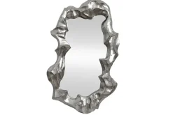 Extravaganter Wandspiegel VENETIA 150cm silber variable Aufhängung