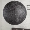 Filigrane Hängelampe COCOONING XL 60cm schwarz Kugelleuchte