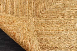 Flachgewebe Teppich PURE NATURE 230x160cm Jute handgewebt