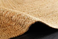 Flachgewebe Teppich PURE NATURE 230x160cm Jute handgewebt