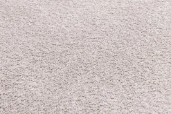 Großer Hocker HEAVEN 100cm champagner beige Bouclé Polsterhocker Federkern
