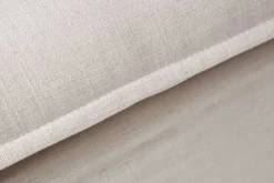 Großes 3-Sitzer Sofa HEAVEN 200cm natur beige Leinenstoff Federkern Hussensofa