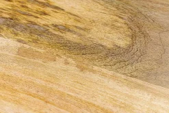 Handgefertigte Schale PURE NATURE 40cm natur Mangoholz rund mit Deckel Schmuck-Dose