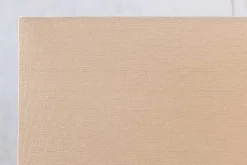 Handgefertigte Tischlampe ROUSILIQUE 80cm natur Eisenholz beige mit Lampenschirm