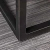 Handgefertigtes Sideboard CROCO 180cm gold braun Mangoholz mit 3D Schnitzereien massiv schwarz Metall