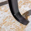 Höhenverstellbarer Beistelltisch ENGINEER 50cm Mangoholz Industrial Design massiv rund Eisen