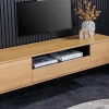 Hängendes TV-Board LOFT 150cm natur schwarz fünf Fächer mit Schublade