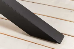 In- und Outdoor Esstisch GALAXIE 180cm anthrazit Keramik Aluminium Gartentisch