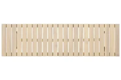 In- und Outdoor Sitzbank BALI 110cm natur hell Akazienholz wetterfest Balkonbank