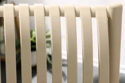 In- und Outdoor Stuhl STUDIO ITALIA greige stapelbar wetterfest Gartenstuhl