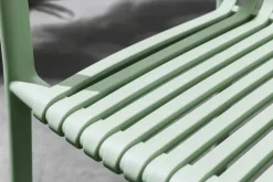 In- und Outdoor Stuhl STUDIO ITALIA salbei stapelbar wetterfest Gartenstuhl