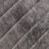 Industrial Freischwinger Stuhl LOFT vintage grau Microfaser mit Armlehne Edelstahl