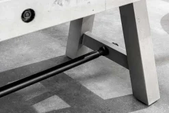 Industrial Sitzbank FINCA 200cm grau Pinie recyceltes Massivholz Eisen