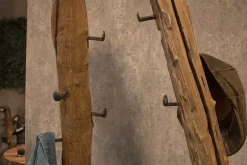 Massive Garderobe HEMINGWAY 200cm Teakholz Kleiderständer