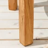 Massive Gartenbank EMPIRE TEAK 120cm natur Teakholz