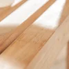 Massive Gartenbank EMPIRE TEAK 120cm Teakholz mit Ankerdesign
