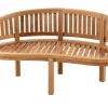 Massive Gartenbank XXL EMPIRE TEAK 150cm natur Teakholz