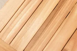 Massiver Beistelltisch EMPIRE TEAK 50cm natur Teakholz