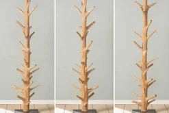 Massiver Garderobenständer TREE NATURE 170cm natur Holz Kleiderständer