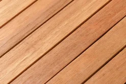 Massiver Gartenbeistelltisch EMPIRE TEAK 50cm natur Teakholz klappbar rund Outdoor
