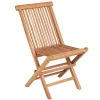 Massiver Gartenstuhl EMPIRE TEAK Teakholz klappbar Hochlehner wetterfest
