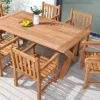 Massiver Gartenstuhl EMPIRE TEAK natur Teakholz Outdoor