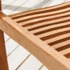 Massiver Gartenstuhl EMPIRE TEAK natur Teakholz stapelbar