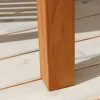 Massiver Gartentisch EMPIRE TEAK 150cm natur Teakholz