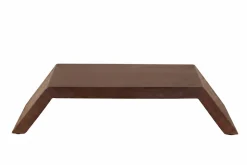 Massiver Monitorständer GATSBY 50cm braun Mangoholz Laptoptisch Erhöhung