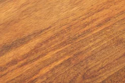 Massiver Nachttisch SCORPION 50cm braun Mangoholz Beistelltisch mit 3D Schnitzereien