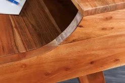 Massiver Sekretär MONSOON 100cm natur Akazienholz Schreibtisch
