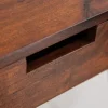 Massiver Sekretär MONSOON 120cm Akazie Schreibtisch Markant Finish