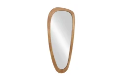 Massiver Wandspiegel ORGANIC 120cm natur Eichenholz-Design