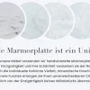 Massives Sideboard ADLON 170cm grau gebürstet Mangoholz mit weißer Marmorplatte