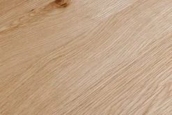 Massives TV-Lowboard LIVING EDGE 160cm natur Eichenholz Baumkante mit Hairpin Legs