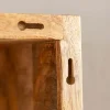 Massives Wandregal 3er Set HEMINGWAY 94cm aus Mangoholz