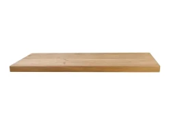 Massives Wandregal PURE 60cm Mango natur cream finish Mangoholz Steckregal